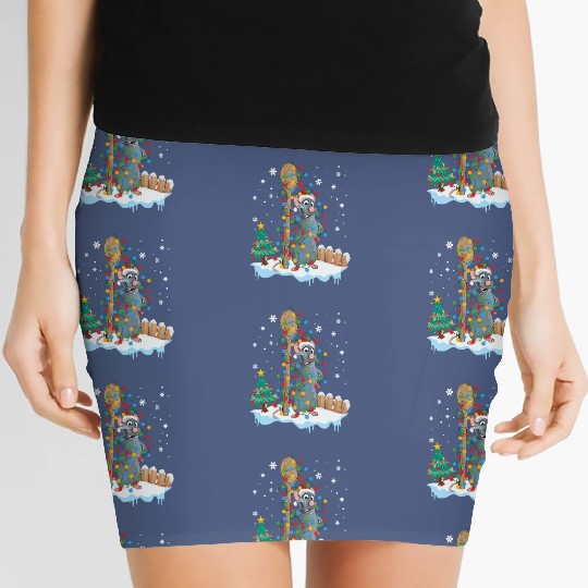 Discover Disney Ratatouille Remy Christmas Light Women's Mini Skirts, Vacation Family Holidays Gift