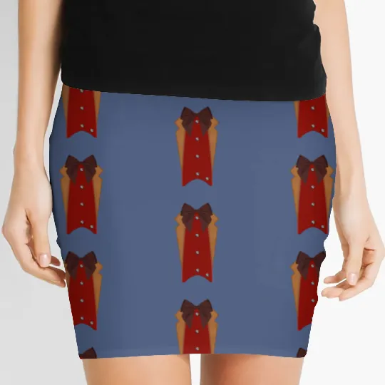 LeFou Easy Costume, Beauty and the Beast Women's Mini Skirts, Disney Villains Women's Mini Skirts