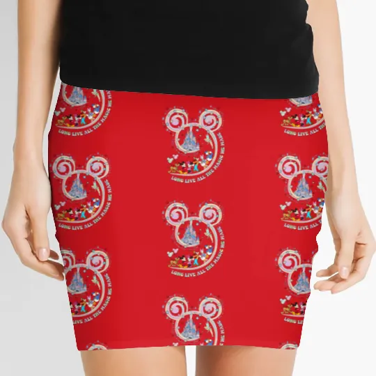 Vintage Disney Women's Mini Skirts, Long Live All The Magic We Made Women's Mini Skirts