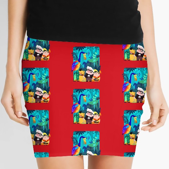 Disney Up Women's Mini Skirts, Disney Pixar Adventure Is Out There Matching