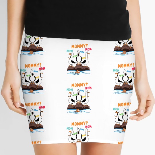 Disney Finding Nemo Seagull Mommy Mom Women's Mini Skirts