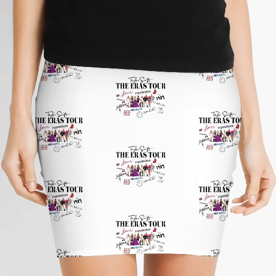 Discover TS The Eras Tour 2023 Women's Mini Skirts, Taylors Album Women's Mini Skirts