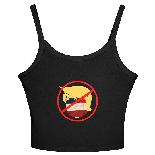 anti trump - dump trump 2020 Women's Spaghetti Strap Tank Top