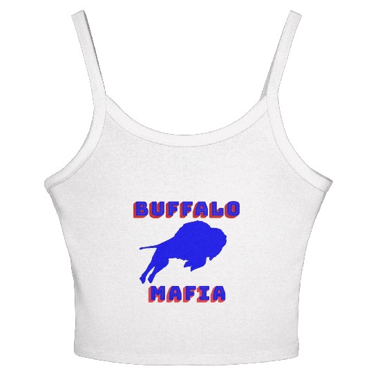 Bills Mafia Makes A Great For Buffalo Sports Fan Women's Spaghetti Strap Tank Top