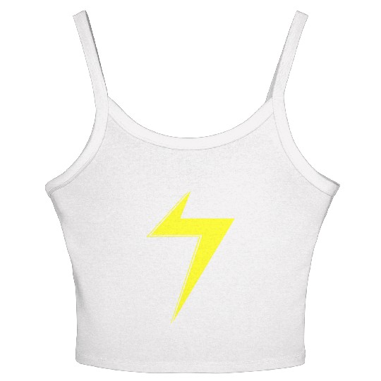 Ms Marvel Bolt Women's Spaghetti Strap Tank Top