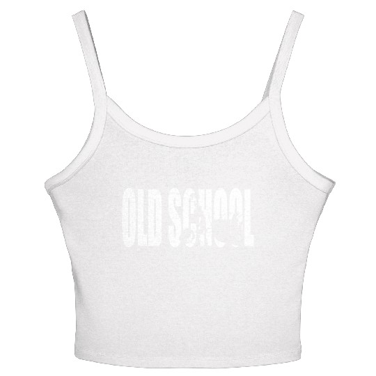 Old School (Deadlift) Women's Spaghetti Strap Tank Top