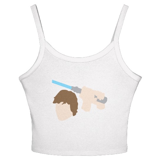 Luke Skywalker Lightsaber Women's Spaghetti Strap Tank Top