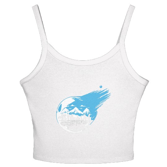 Final Fantasy 7 Inspired Women's Spaghetti Strap Tank Top