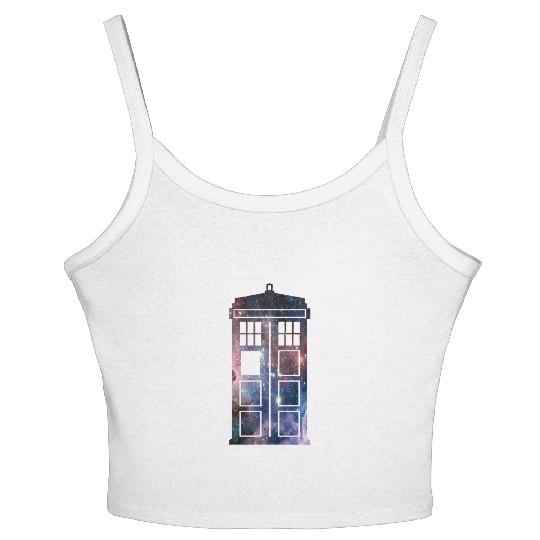 tardis Women's Spaghetti Strap Tank Top
