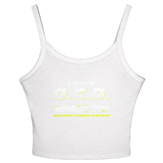 CAMARO - I HAVE O.C.D Women's Spaghetti Strap Tank Top