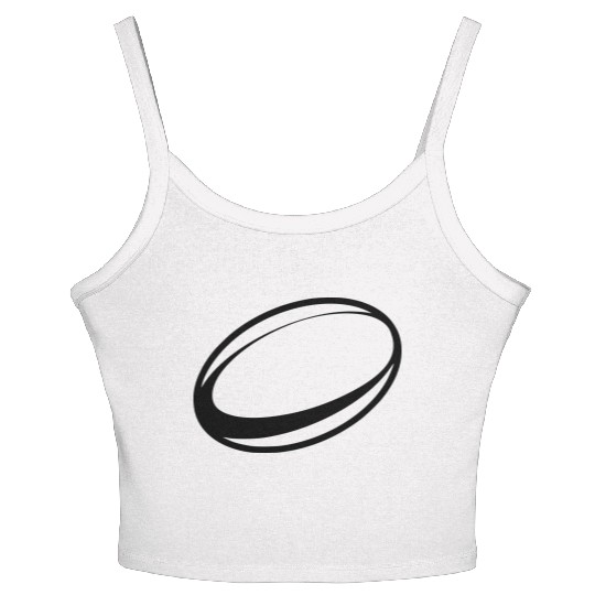 Rugby trikot Women's Spaghetti Strap Tank Top design Gifts for all rugby Fans