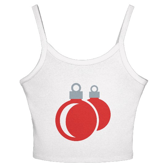 Christmas balls - xmas Women's Spaghetti Strap Tank Top