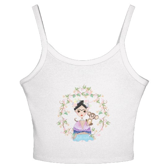 Frida Kahlo girl's Women's Spaghetti Strap Tank Top