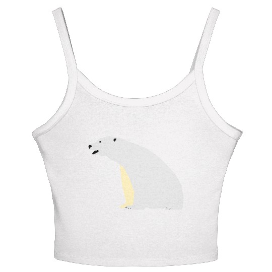 Polar bear Women's Spaghetti Strap Tank Top