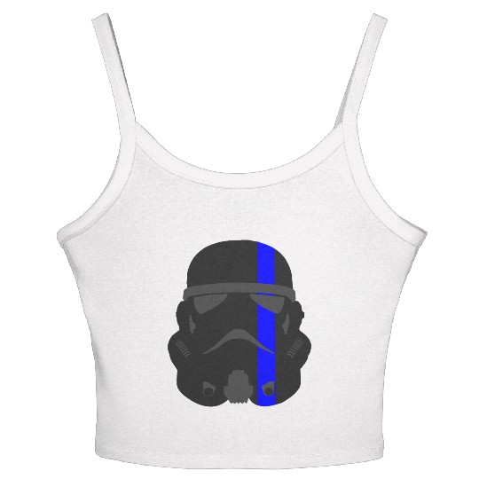 Thin Blue Line - Storm Trooper Women's Spaghetti Strap Tank Top