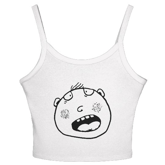 Scared boy Women's Spaghetti Strap Tank Top