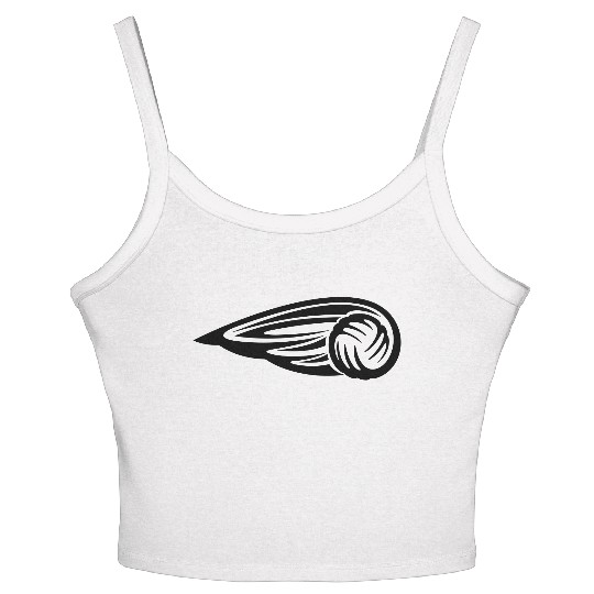 Volleyball Women's Spaghetti Strap Tank Top