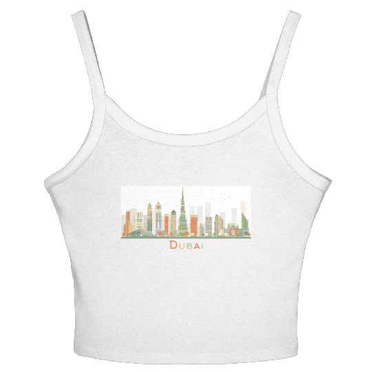 dubai Women's Spaghetti Strap Tank Top