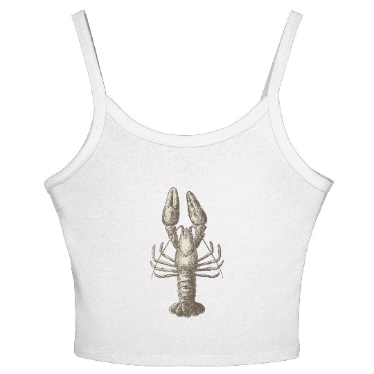 lobster Women's Spaghetti Strap Tank Top