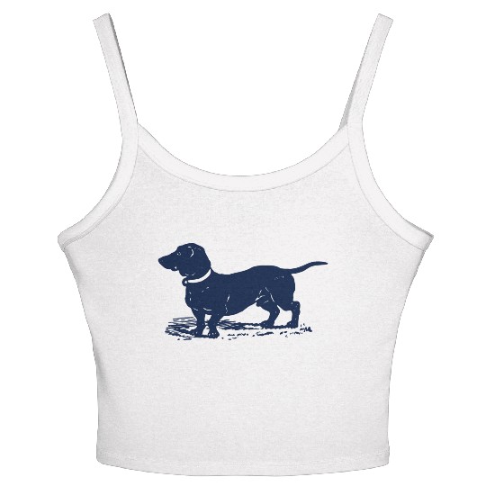 dachshund Women's Spaghetti Strap Tank Top