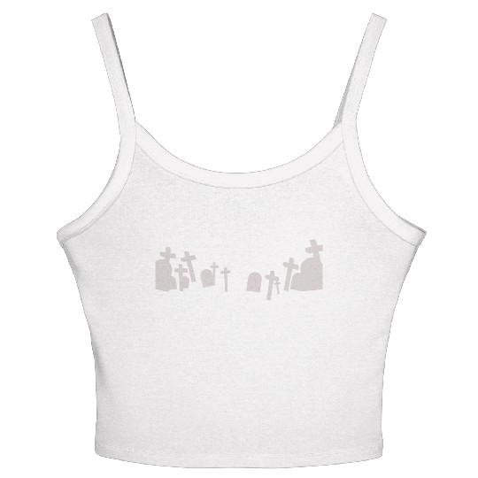Graveyard Women's Spaghetti Strap Tank Top