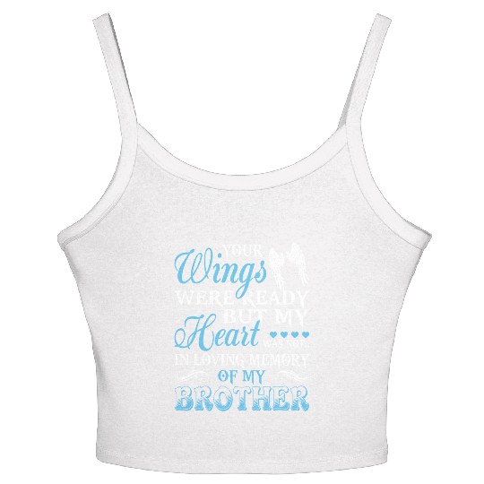 In Loving Memory Of My Brother Women's Spaghetti Strap Tank Top