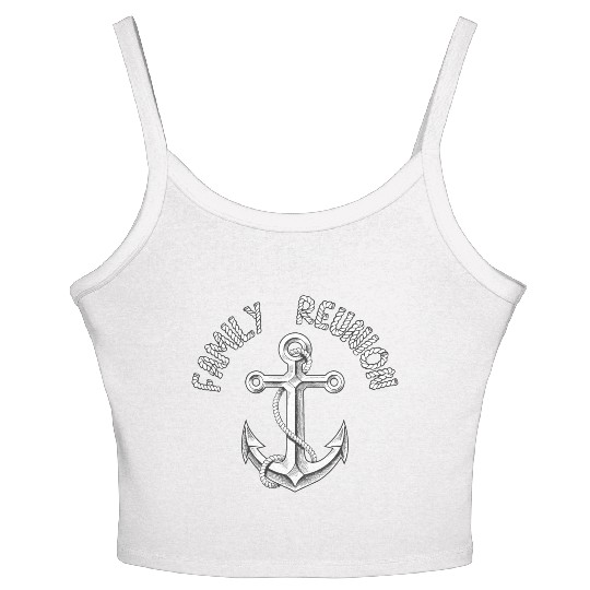 Family reunion anchor Women's Spaghetti Strap Tank Top