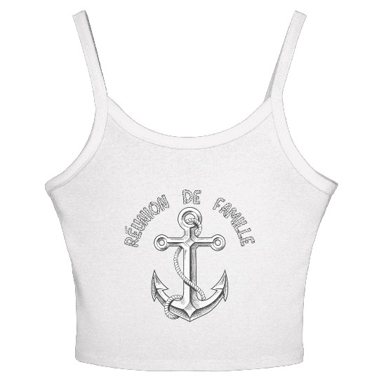 Family reunion anchor Women's Spaghetti Strap Tank Top