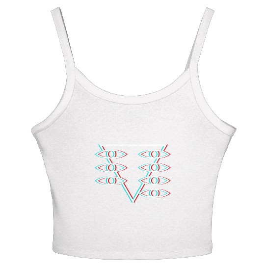 Evangelion Lilith eyesEvangelion Lilith eyes 3d Women's Spaghetti Strap Tank Top