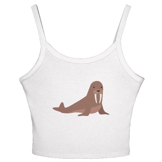 walrus Women's Spaghetti Strap Tank Top
