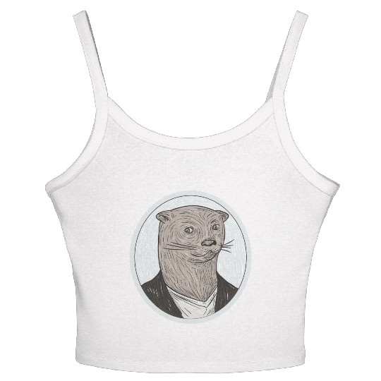 mr weasel Women's Spaghetti Strap Tank Top