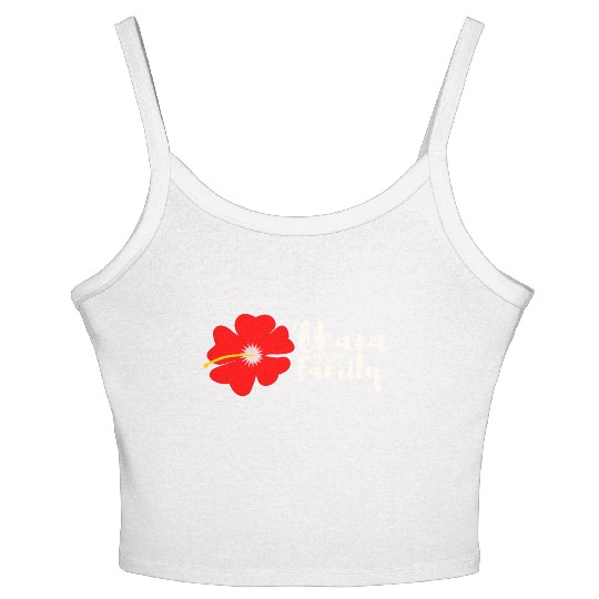 Ohana Means Family Women's Spaghetti Strap Tank Top