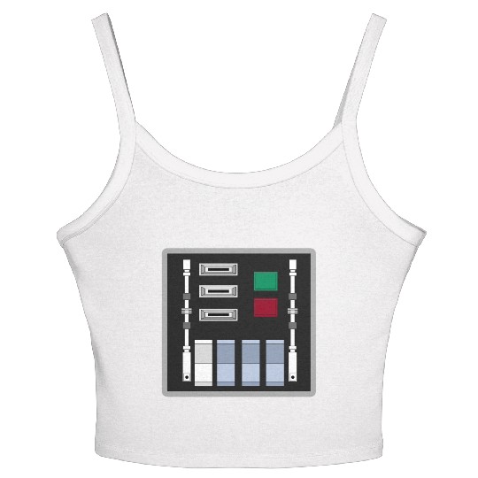 Darth Vader Control Panel - A New Hope Women's Spaghetti Strap Tank Top