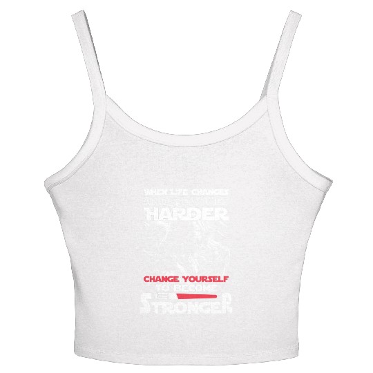 Star wars - Change yourself to become stronger Women's Spaghetti Strap Tank Top