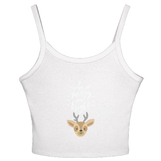 Merry and bright Women's Spaghetti Strap Tank Top