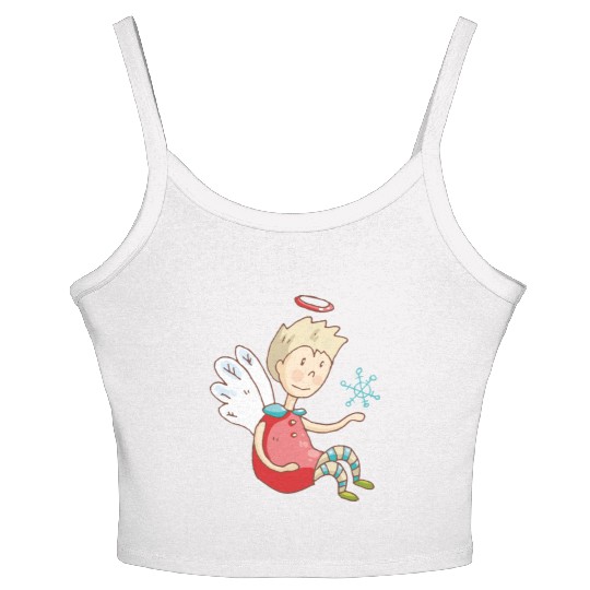 angel Women's Spaghetti Strap Tank Top