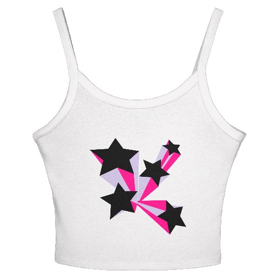 Stars 3d Women's Spaghetti Strap Tank Top