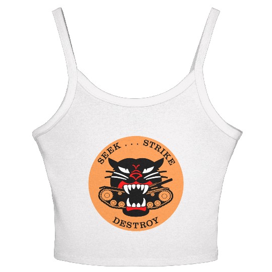M18 HELLCAT Tank Destroyer Women's Spaghetti Strap Tank Top