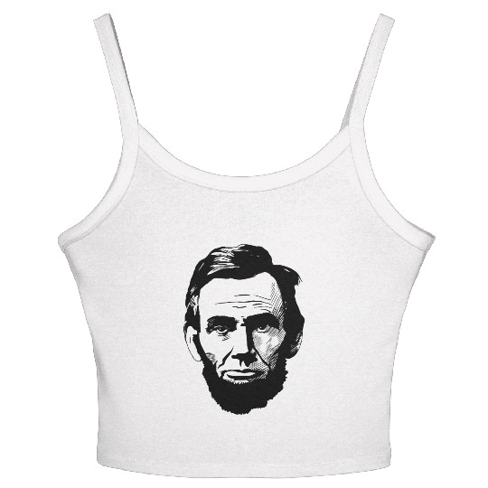 Abraham lincoln Women's Spaghetti Strap Tank Top