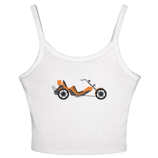 chopper Women's Spaghetti Strap Tank Top