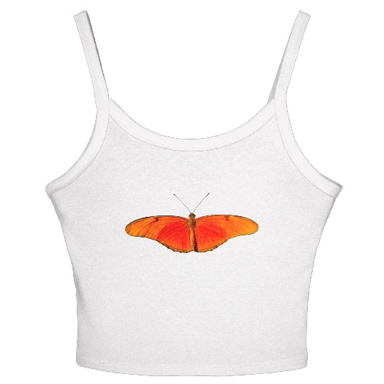 butterfly schmetterlinge insect insekten animal ti Women's Spaghetti Strap Tank Top