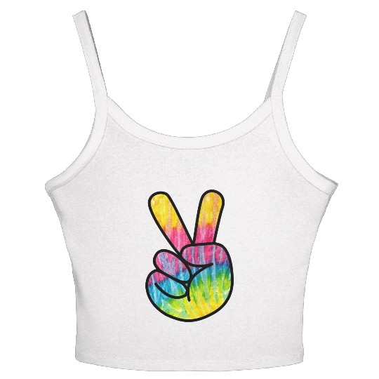 weltfrieden auf erden world peace on earth love170 Women's Spaghetti Strap Tank Top