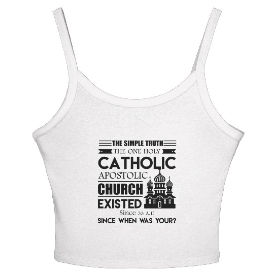 The One Holy Catholic Apostolic Church Women's Spaghetti Strap Tank Top