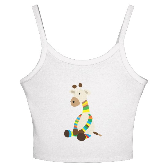 Giraffe Women's Spaghetti Strap Tank Top