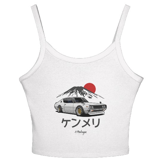 JDM Car Women's Spaghetti Strap Tank Top