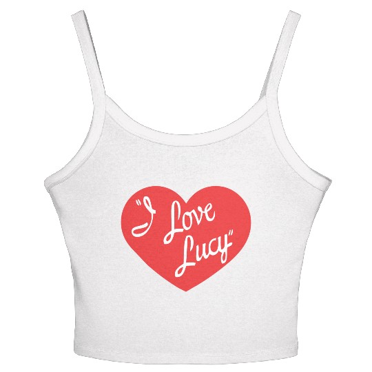 I Love Lucy Women's Spaghetti Strap Tank Top