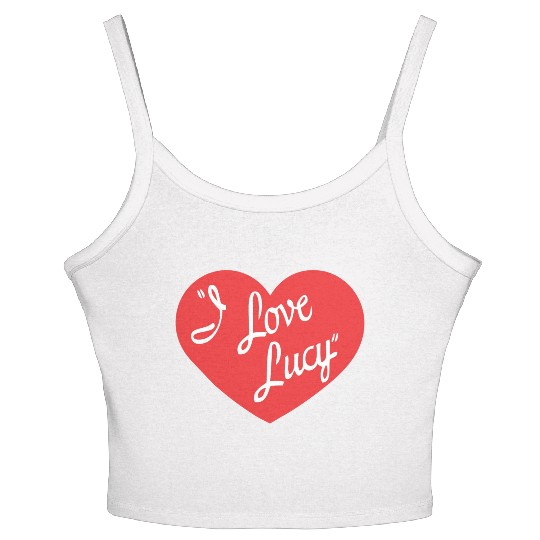 I Love Lucy Women's Spaghetti Strap Tank Top