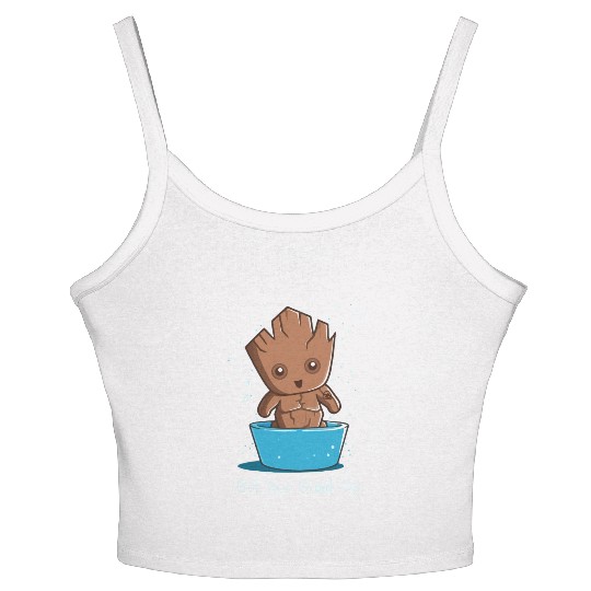 Get Your Groot On Women's Spaghetti Strap Tank Top
