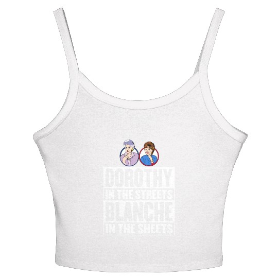 Dorothy in the street blanche in the sheet Women's Spaghetti Strap Tank Top