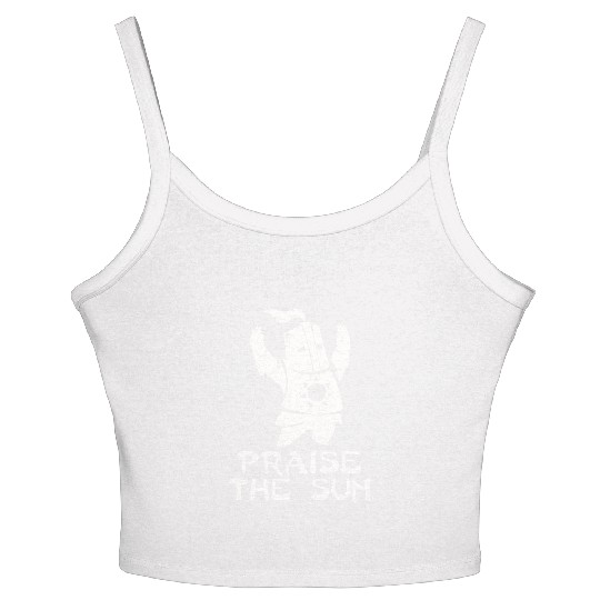 PRAISE THE SUN Women's Spaghetti Strap Tank Top